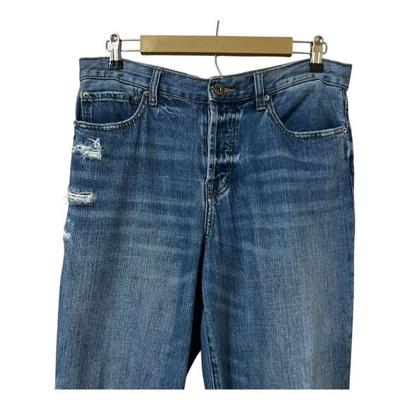 Pistola Women's Size 30 Distressed High Rise Button Fly Presley Jeans - Picture 2 of 5